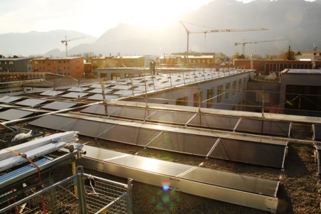 Neue PV-Anlage der Solargenossenschaft in Vaduz