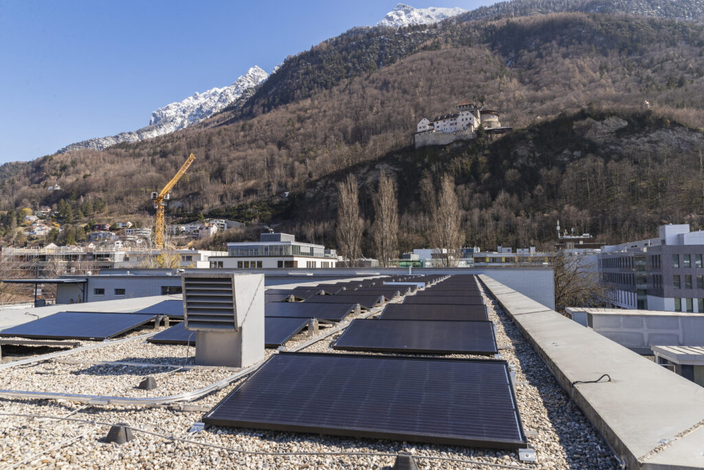 PV-Anlage der Solargenossenschaft in Vaduz