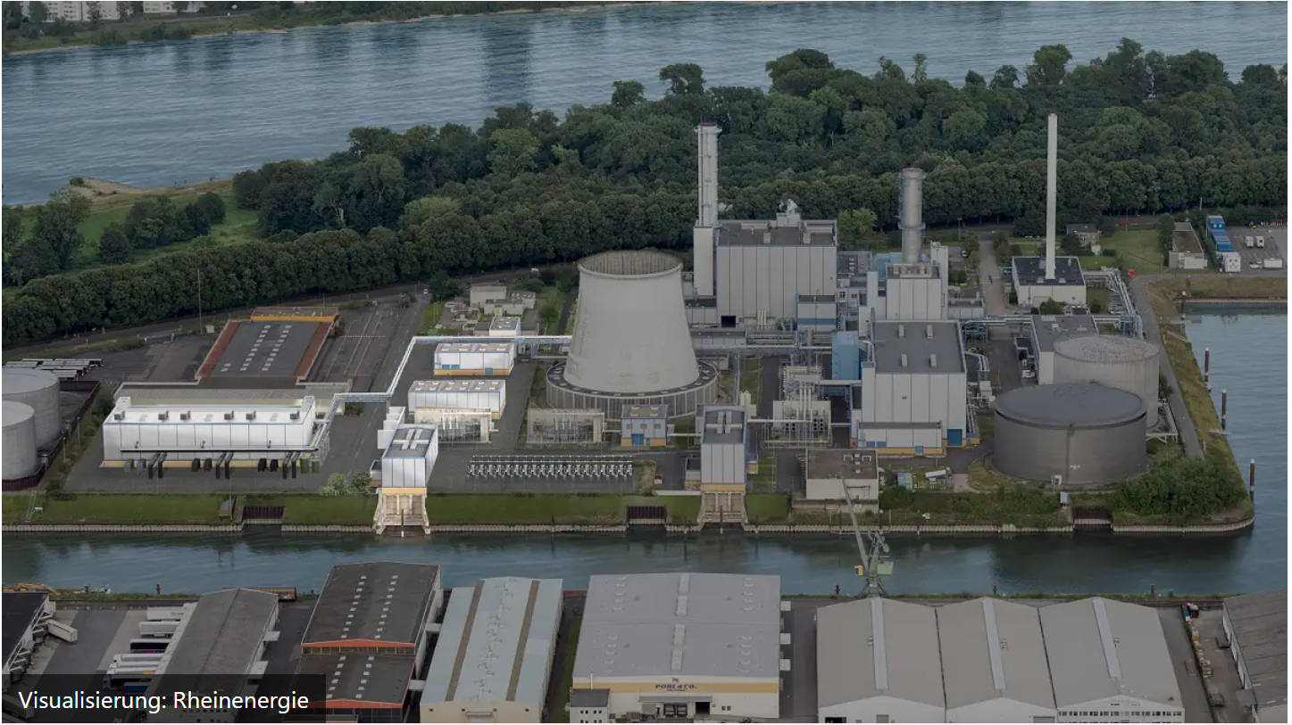 Wärme aus dem Rhein: Eine Grosswärmepumpe für Köln